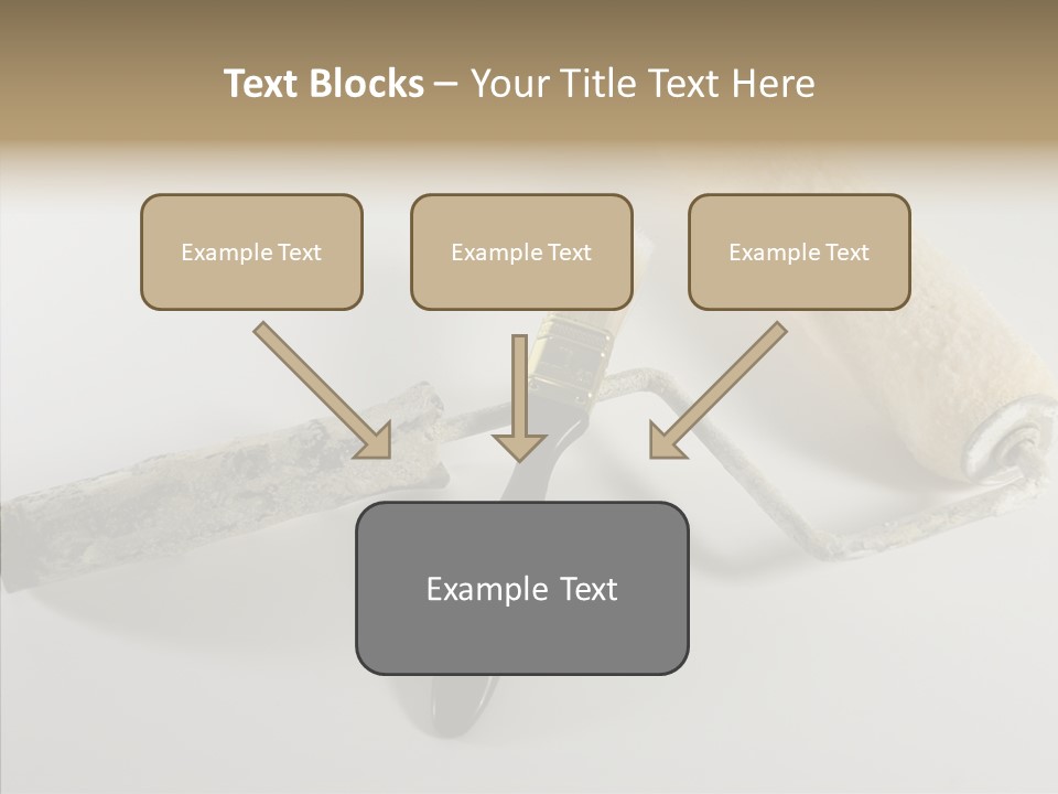 Isolate Handle Bristle PowerPoint Template