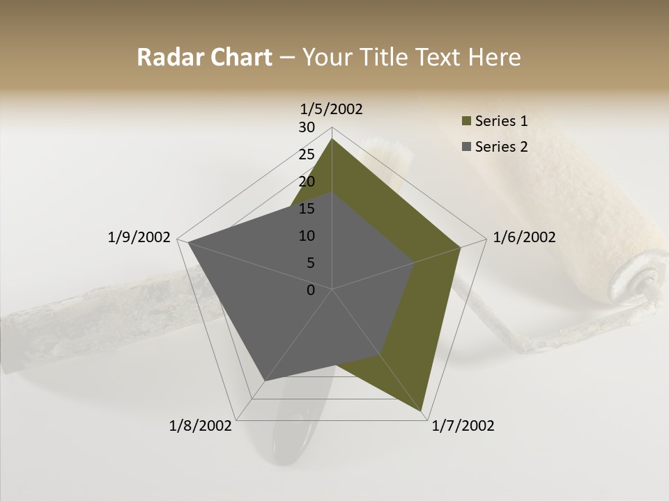 Isolate Handle Bristle PowerPoint Template