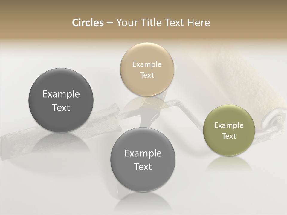 Isolate Handle Bristle PowerPoint Template