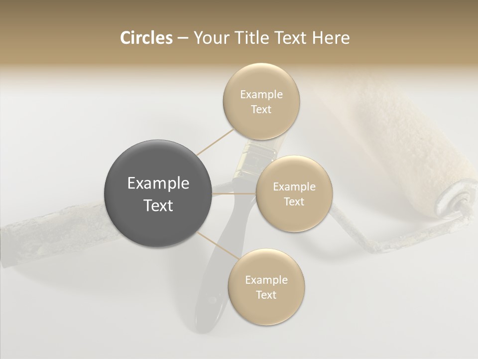 Isolate Handle Bristle PowerPoint Template