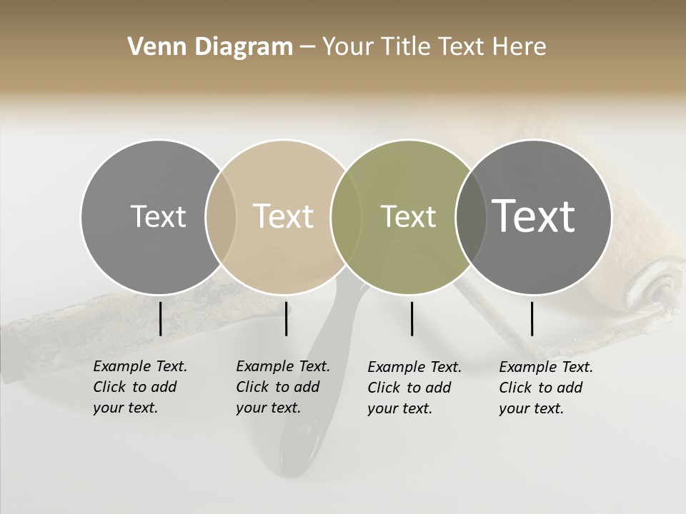 Isolate Handle Bristle PowerPoint Template