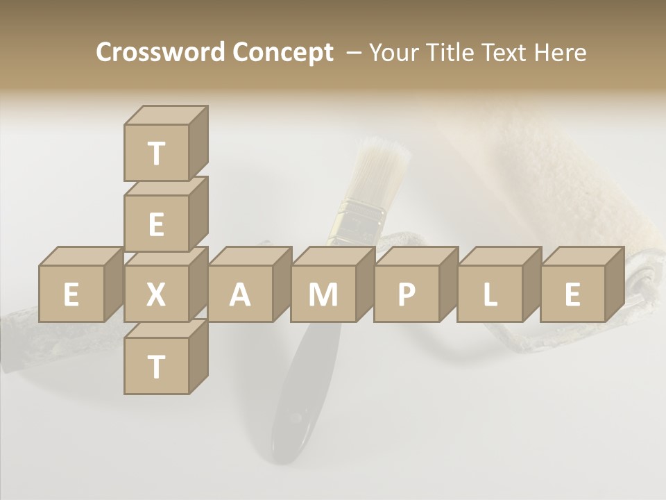 Isolate Handle Bristle PowerPoint Template