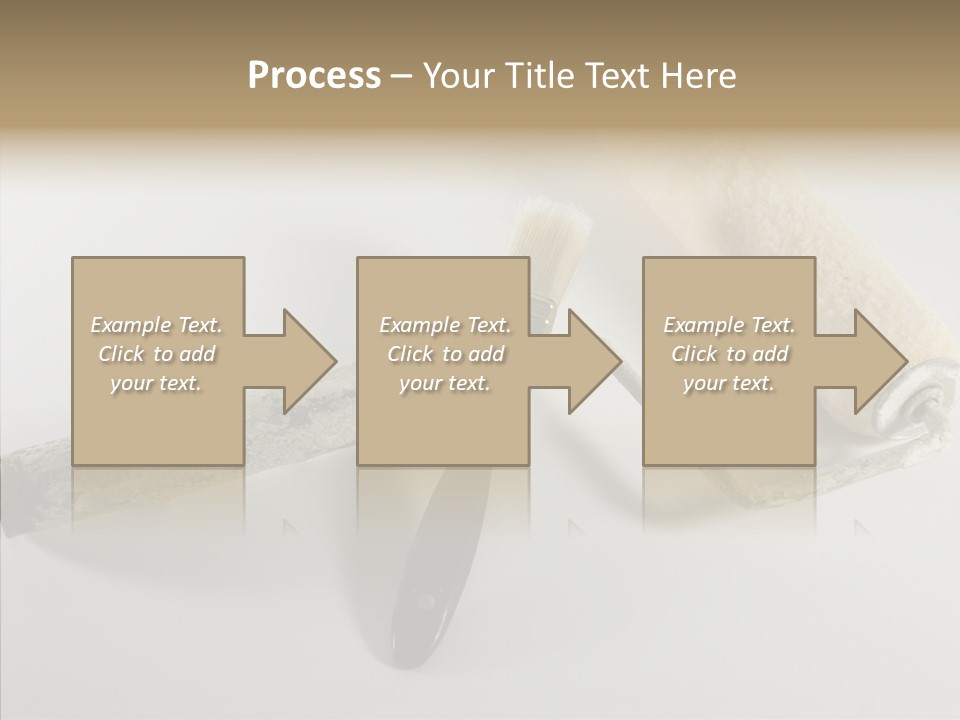 Isolate Handle Bristle PowerPoint Template