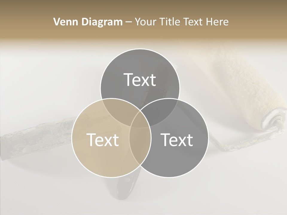 Isolate Handle Bristle PowerPoint Template