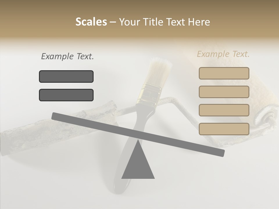 Isolate Handle Bristle PowerPoint Template