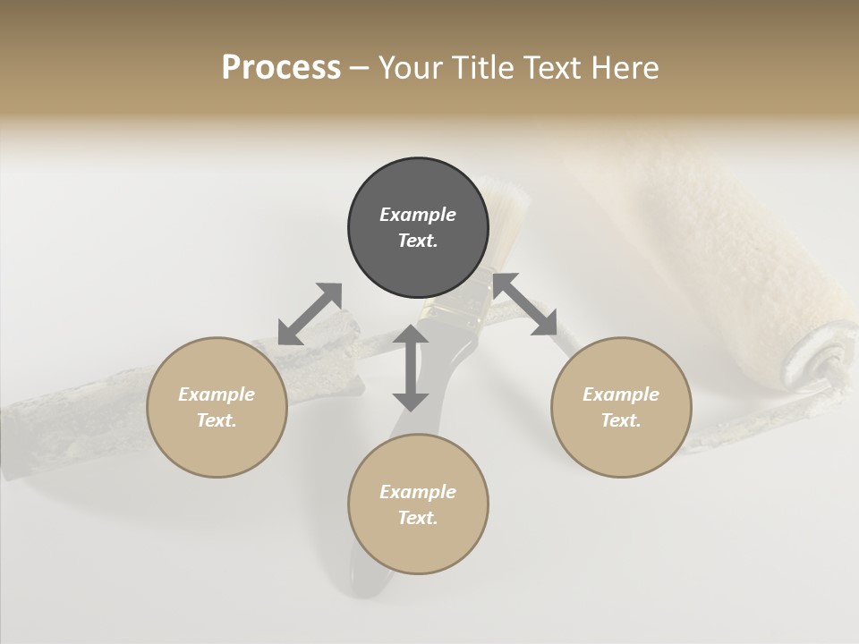 Isolate Handle Bristle PowerPoint Template