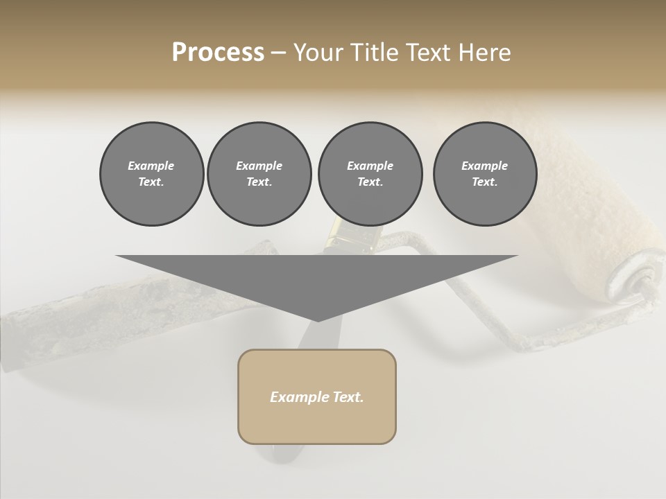 Isolate Handle Bristle PowerPoint Template