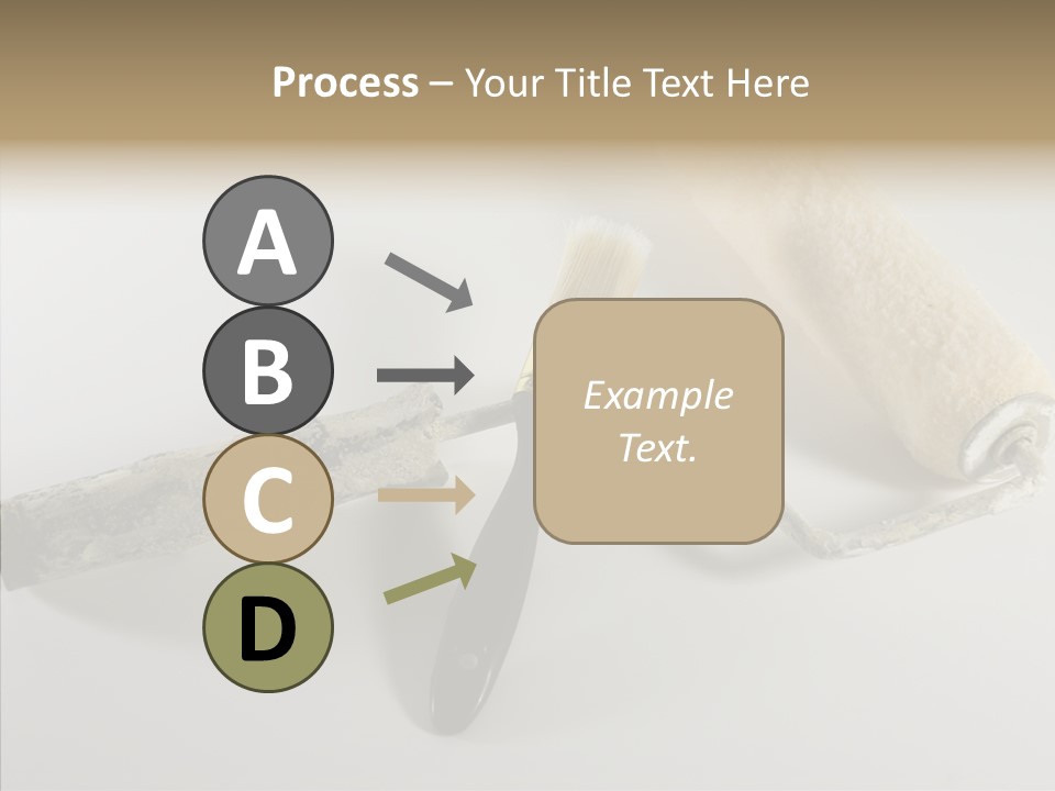 Isolate Handle Bristle PowerPoint Template