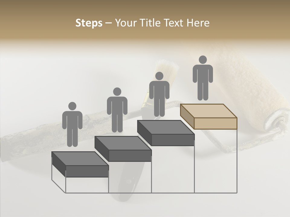 Isolate Handle Bristle PowerPoint Template