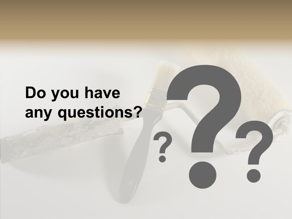 Isolate Handle Bristle PowerPoint Template