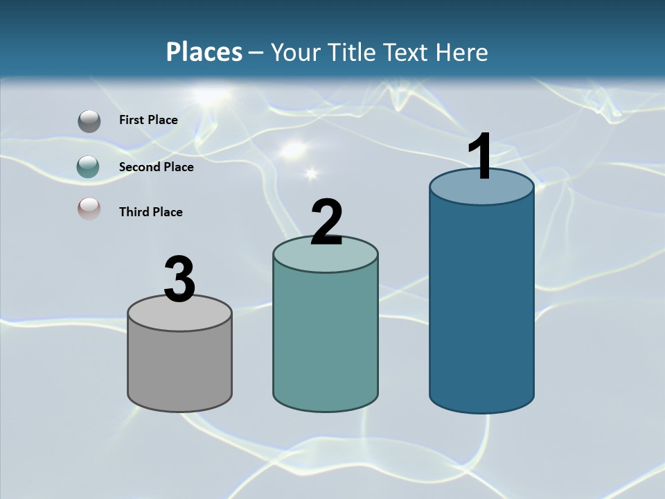 Blue Cleaning Pool PowerPoint Template