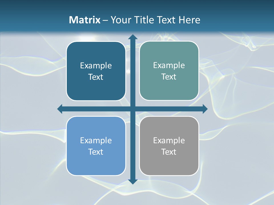 Blue Cleaning Pool PowerPoint Template