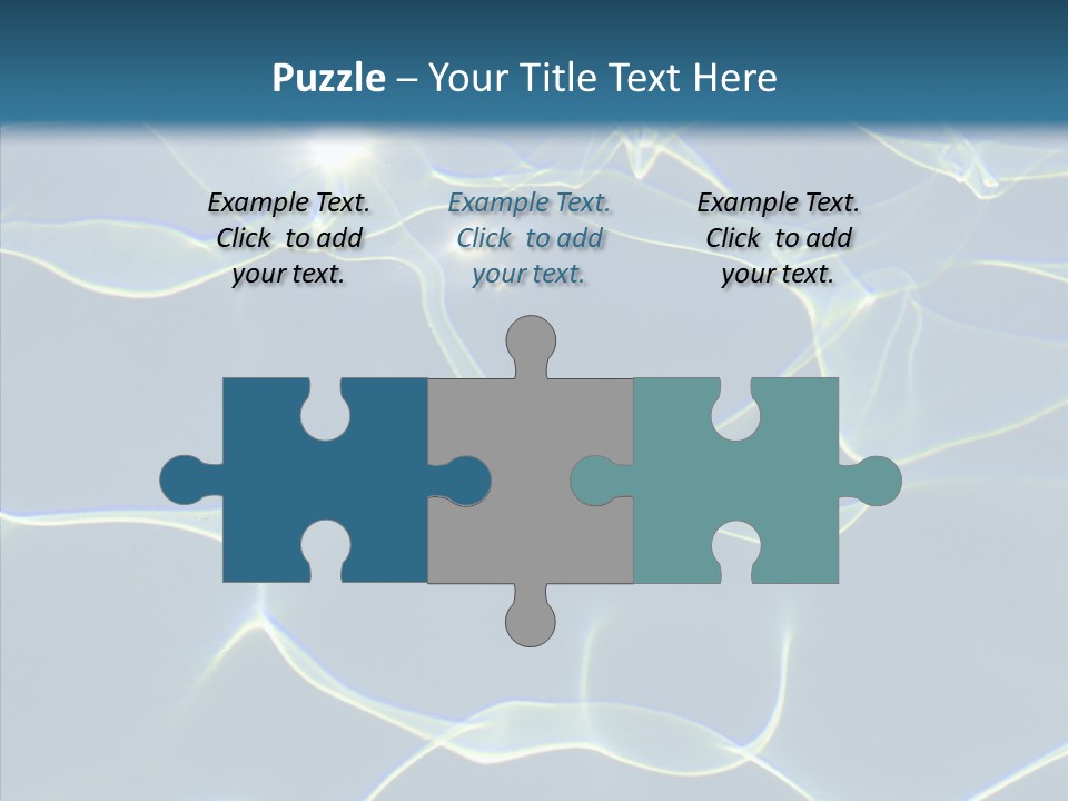 Blue Cleaning Pool PowerPoint Template