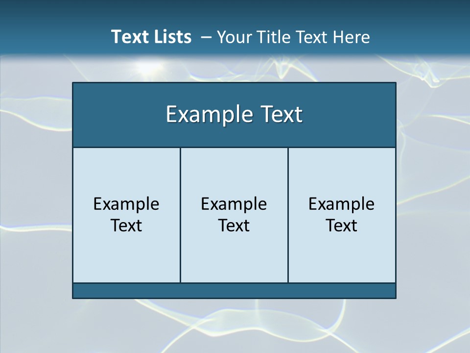 Blue Cleaning Pool PowerPoint Template