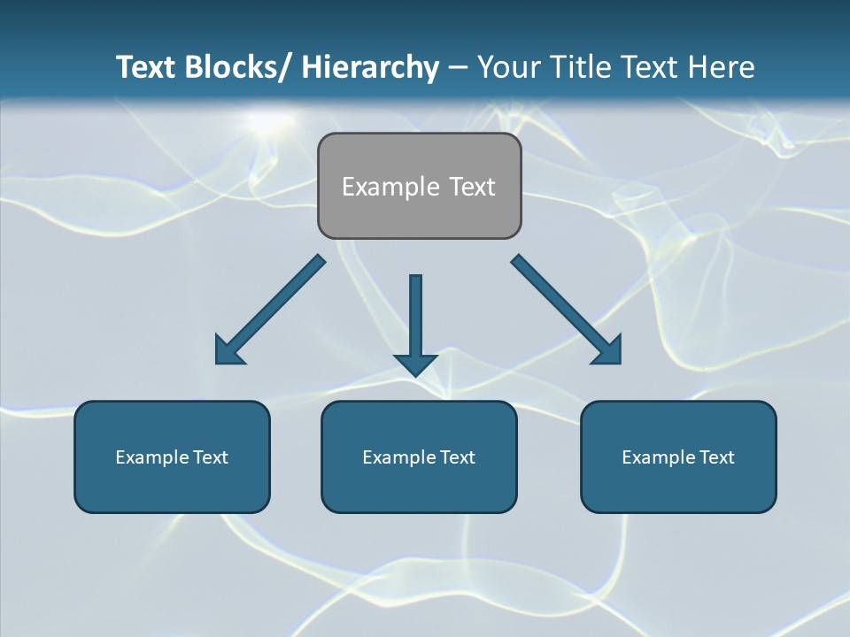 Blue Cleaning Pool PowerPoint Template