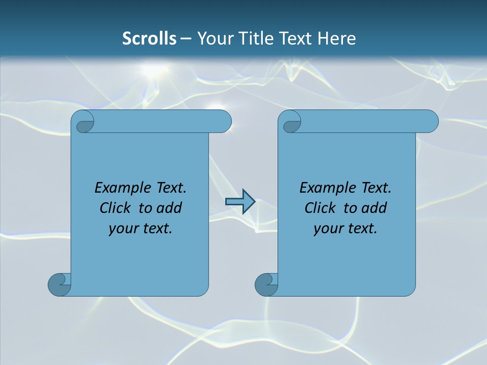 Blue Cleaning Pool PowerPoint Template
