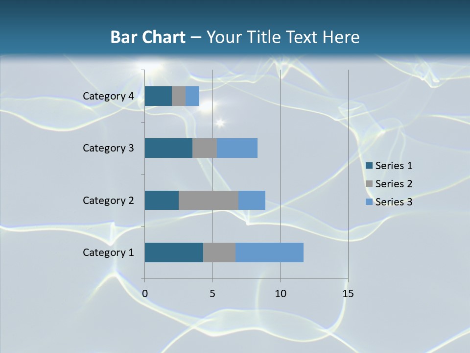 Blue Cleaning Pool PowerPoint Template