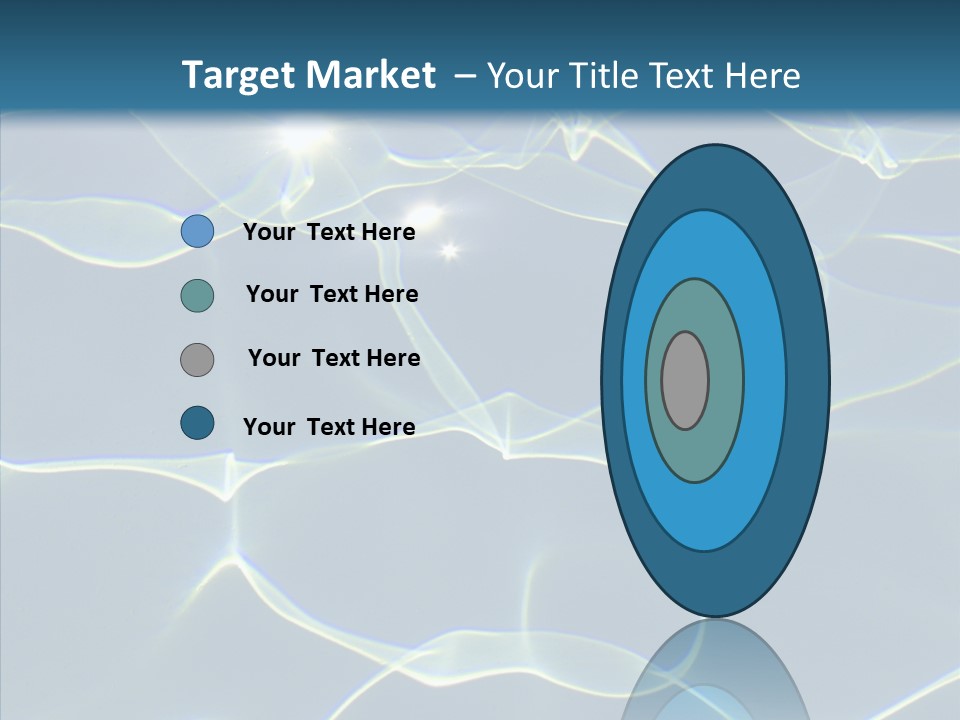 Blue Cleaning Pool PowerPoint Template