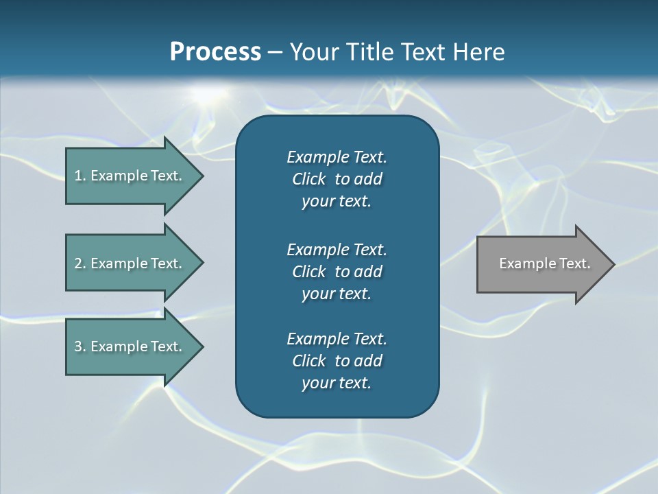 Blue Cleaning Pool PowerPoint Template
