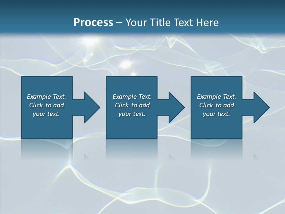 Blue Cleaning Pool PowerPoint Template