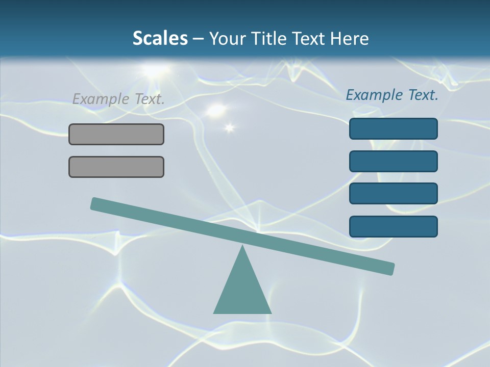 Blue Cleaning Pool PowerPoint Template