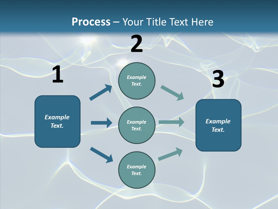 Blue Cleaning Pool PowerPoint Template