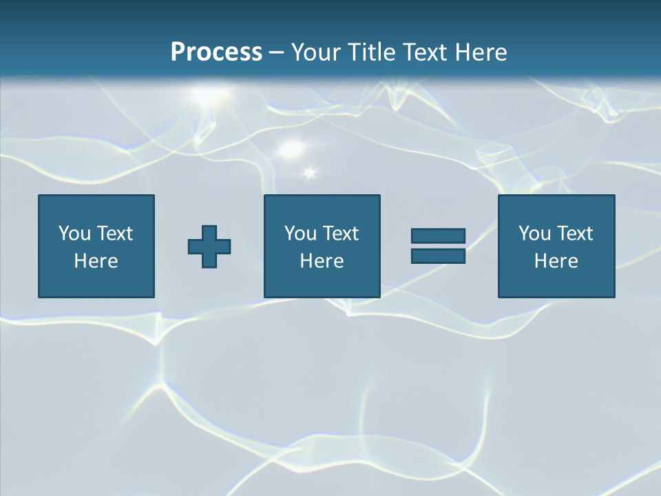 Blue Cleaning Pool PowerPoint Template