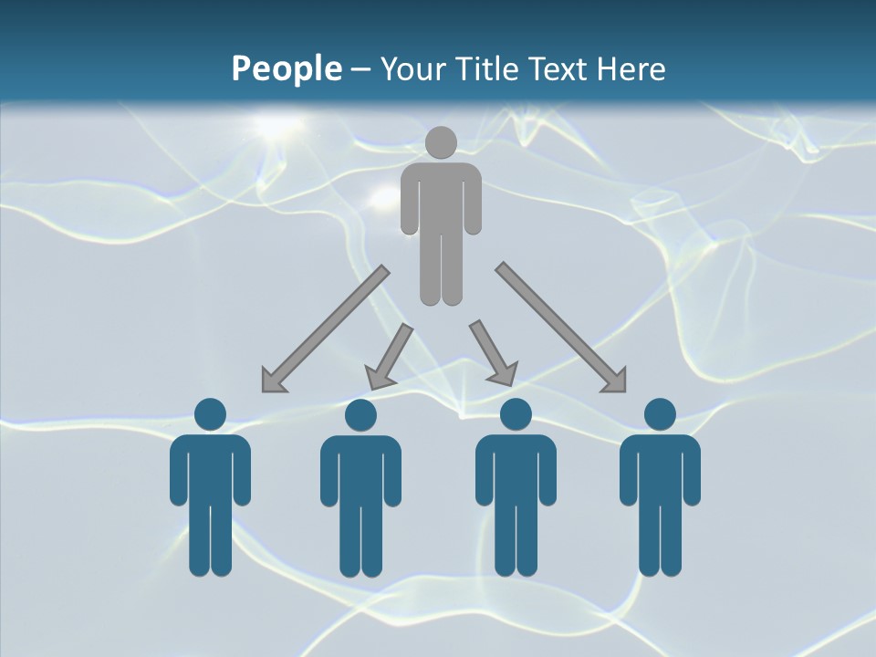 Blue Cleaning Pool PowerPoint Template