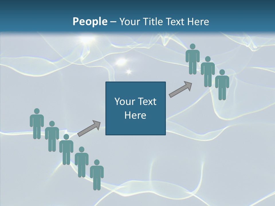 Blue Cleaning Pool PowerPoint Template