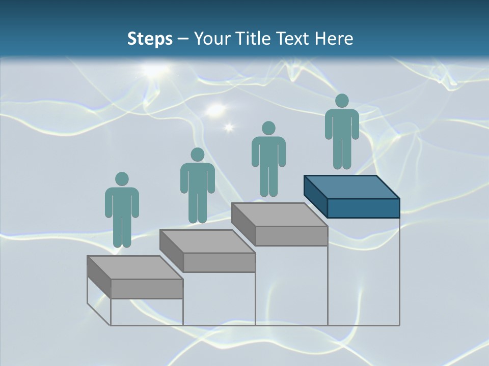 Blue Cleaning Pool PowerPoint Template