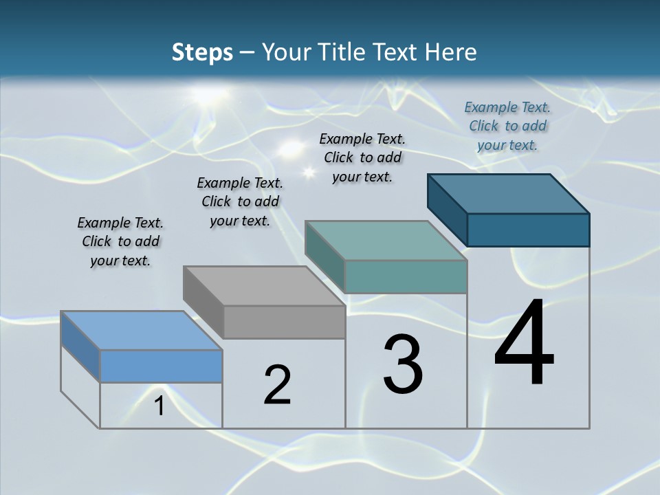 Blue Cleaning Pool PowerPoint Template