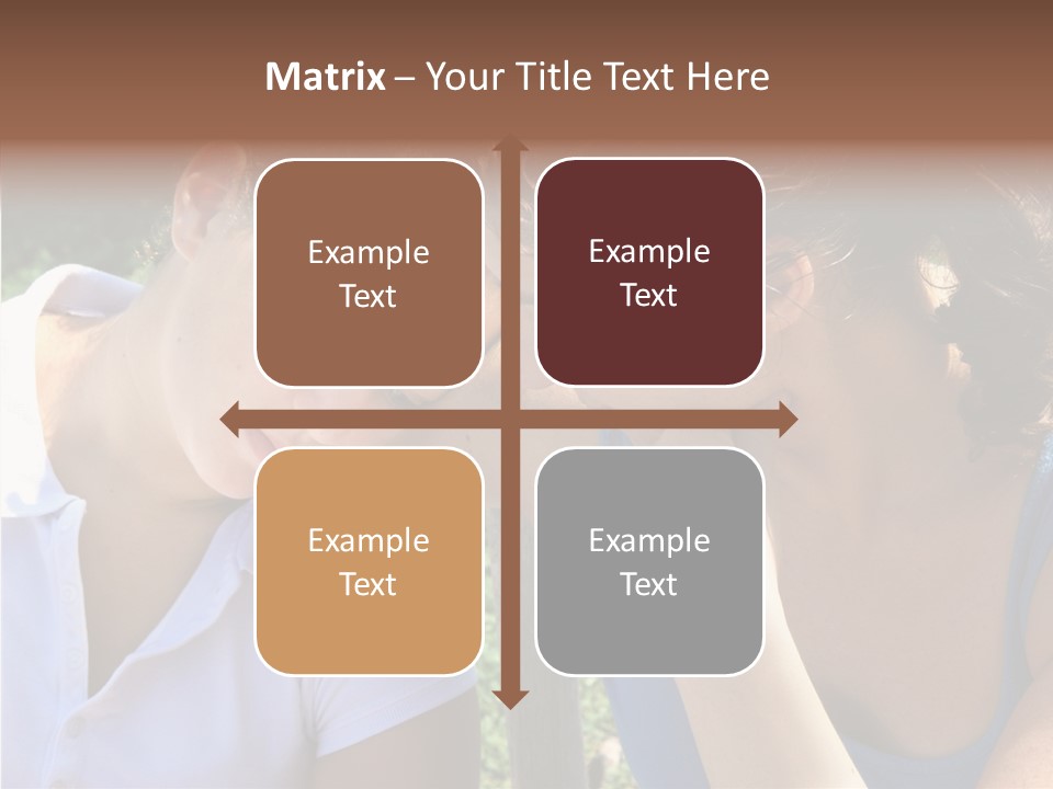 Serious Parenting Child PowerPoint Template