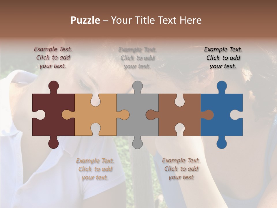 Serious Parenting Child PowerPoint Template