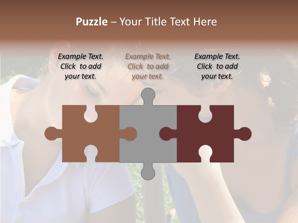 Serious Parenting Child PowerPoint Template