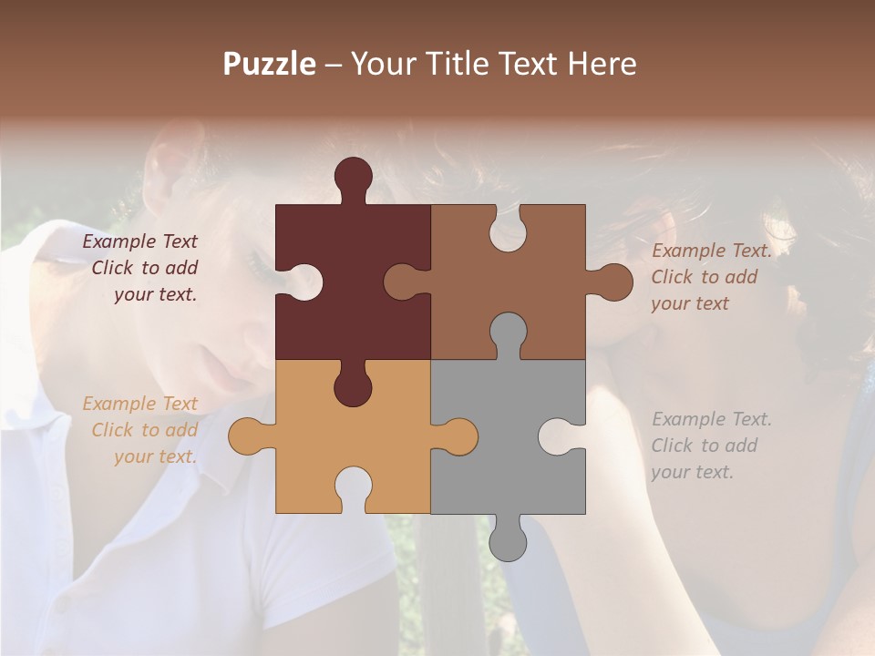 Serious Parenting Child PowerPoint Template