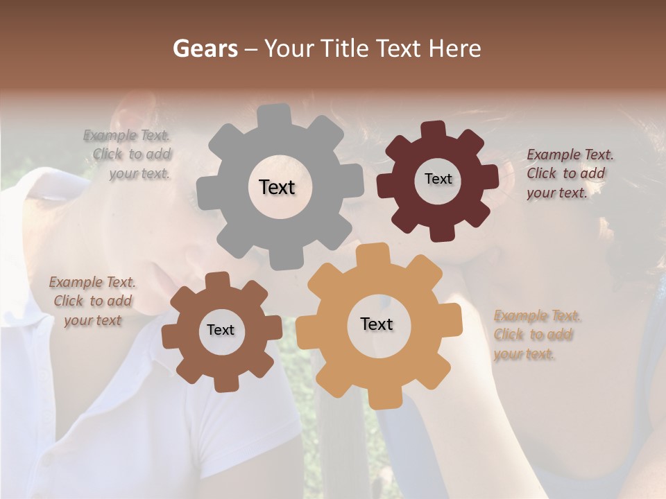 Serious Parenting Child PowerPoint Template