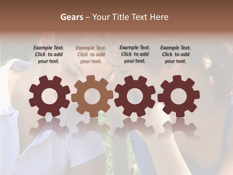 Serious Parenting Child PowerPoint Template