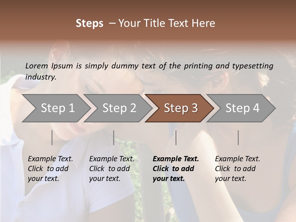 Serious Parenting Child PowerPoint Template