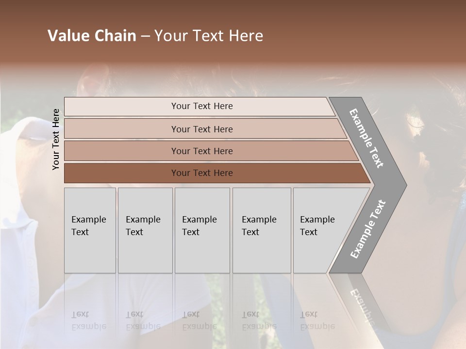 Serious Parenting Child PowerPoint Template