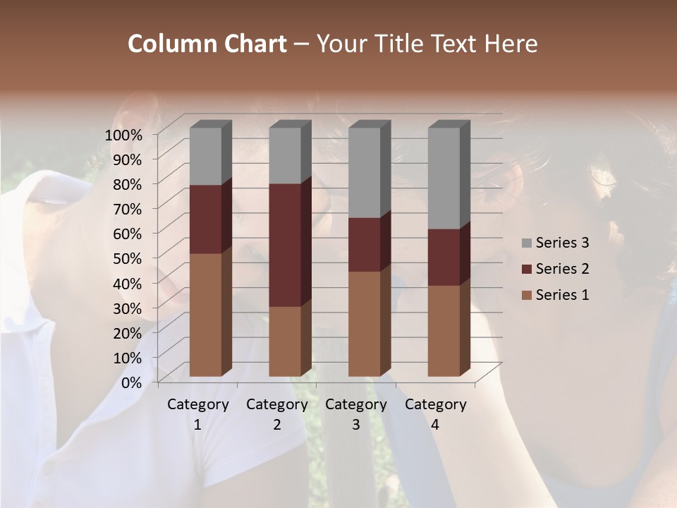 Serious Parenting Child PowerPoint Template