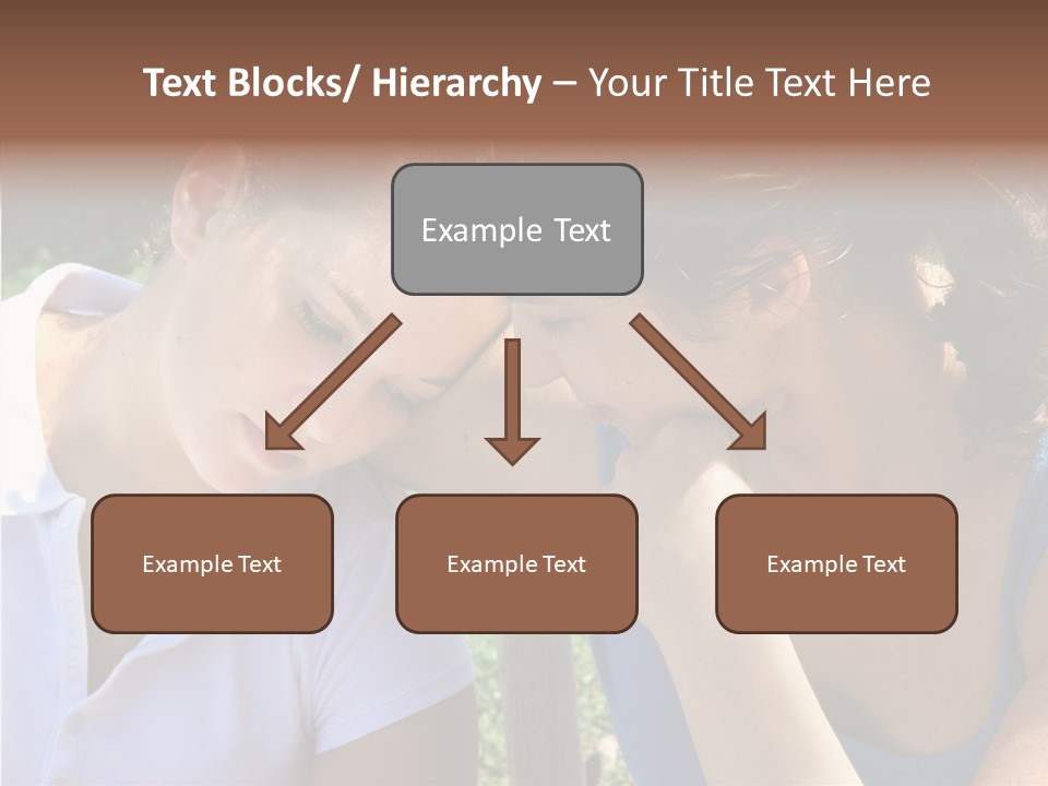 Serious Parenting Child PowerPoint Template