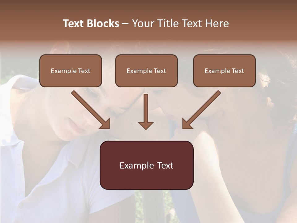 Serious Parenting Child PowerPoint Template