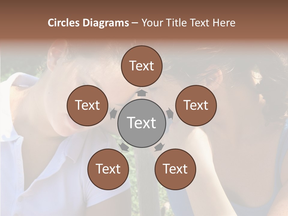 Serious Parenting Child PowerPoint Template