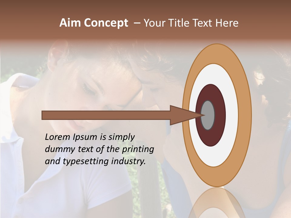 Serious Parenting Child PowerPoint Template