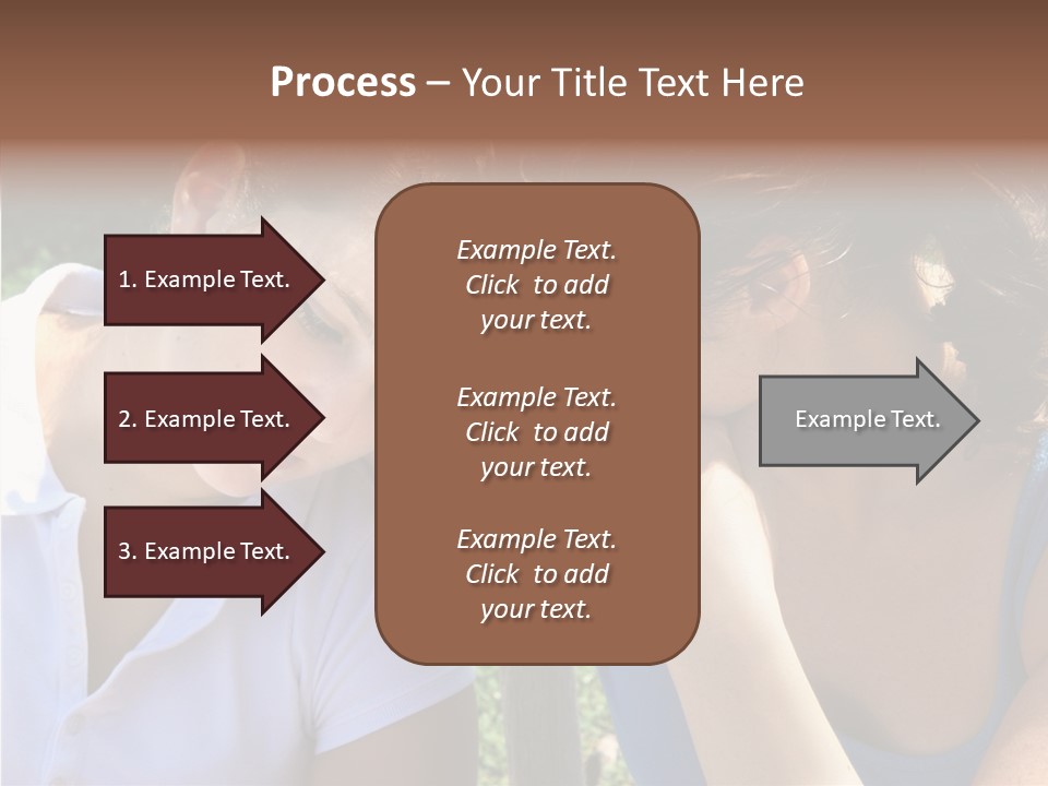 Serious Parenting Child PowerPoint Template