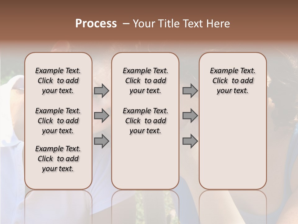Serious Parenting Child PowerPoint Template