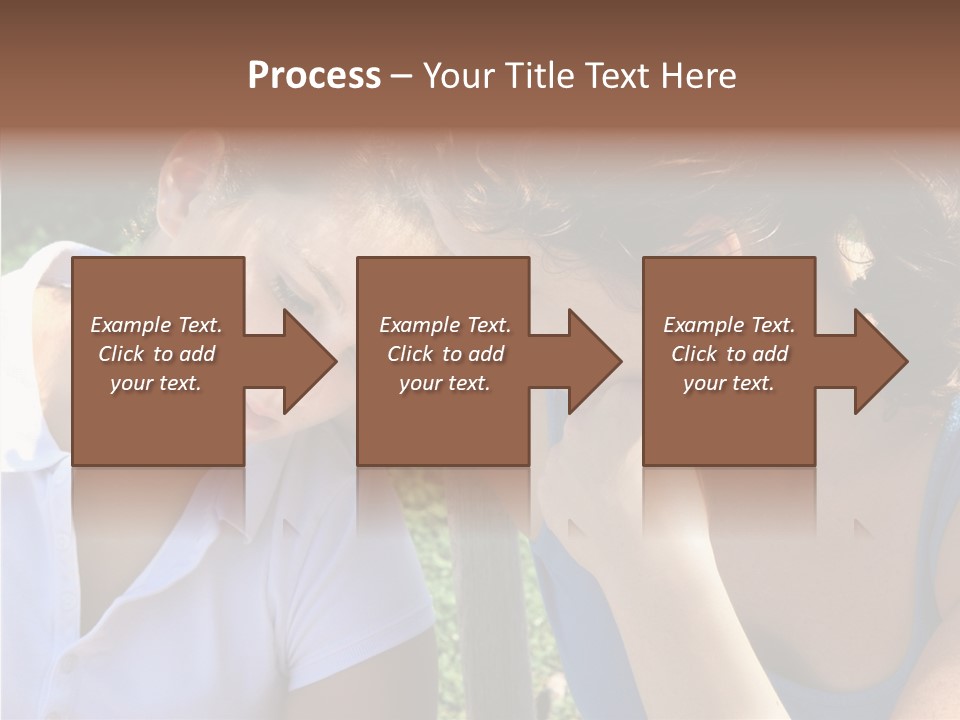 Serious Parenting Child PowerPoint Template