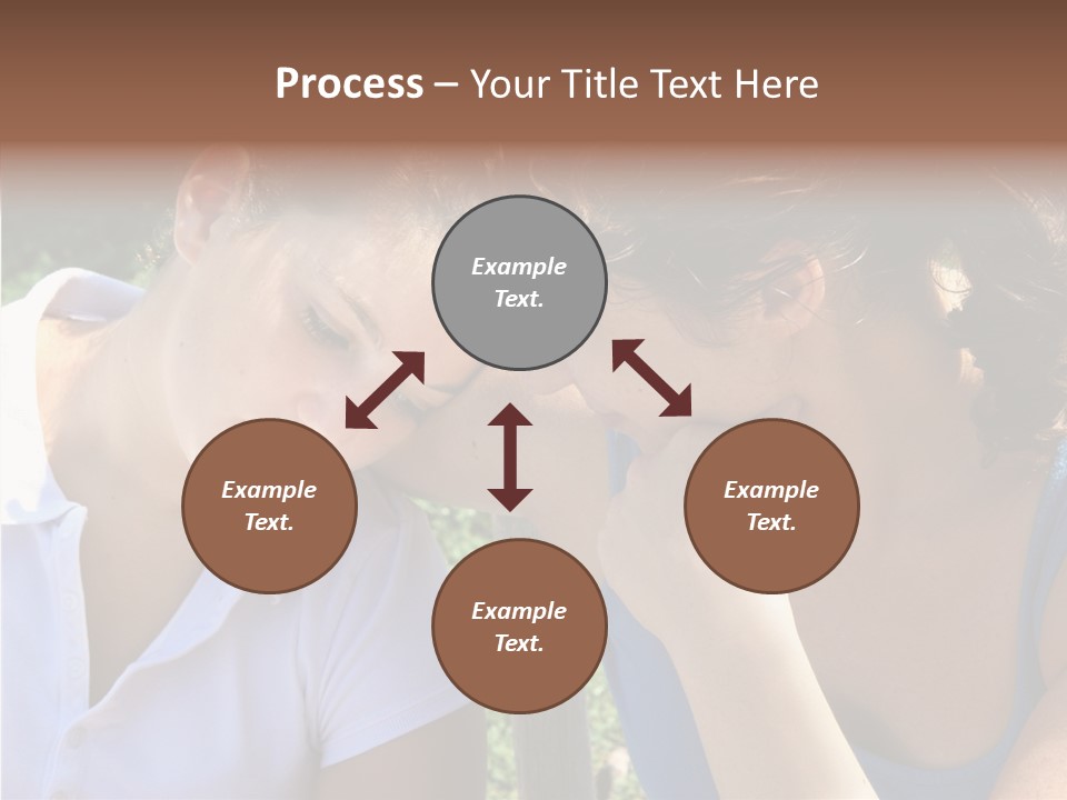 Serious Parenting Child PowerPoint Template