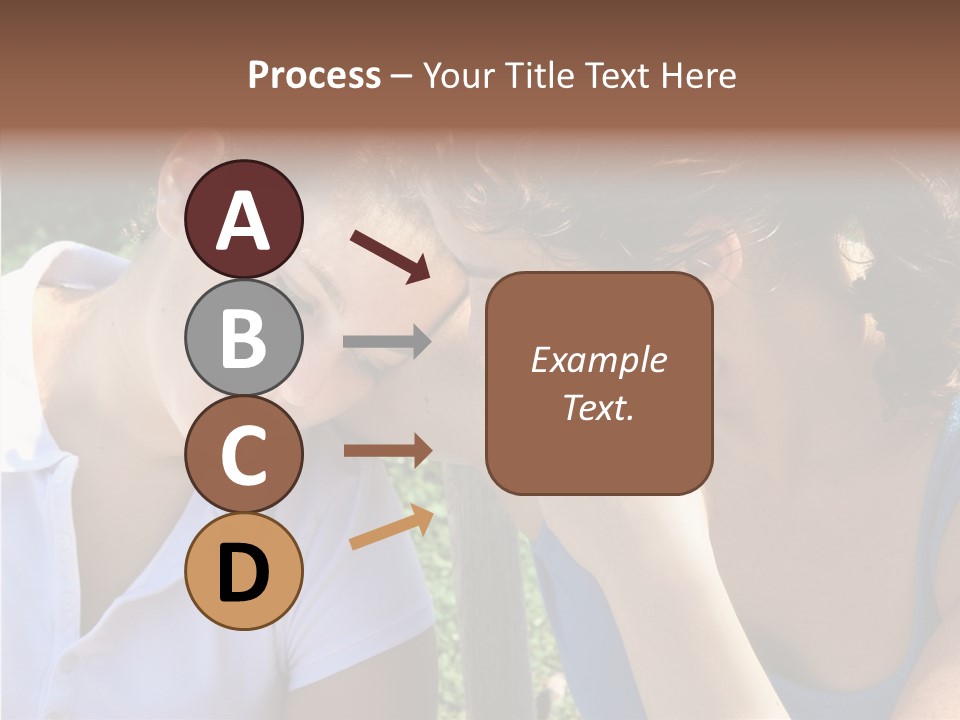 Serious Parenting Child PowerPoint Template