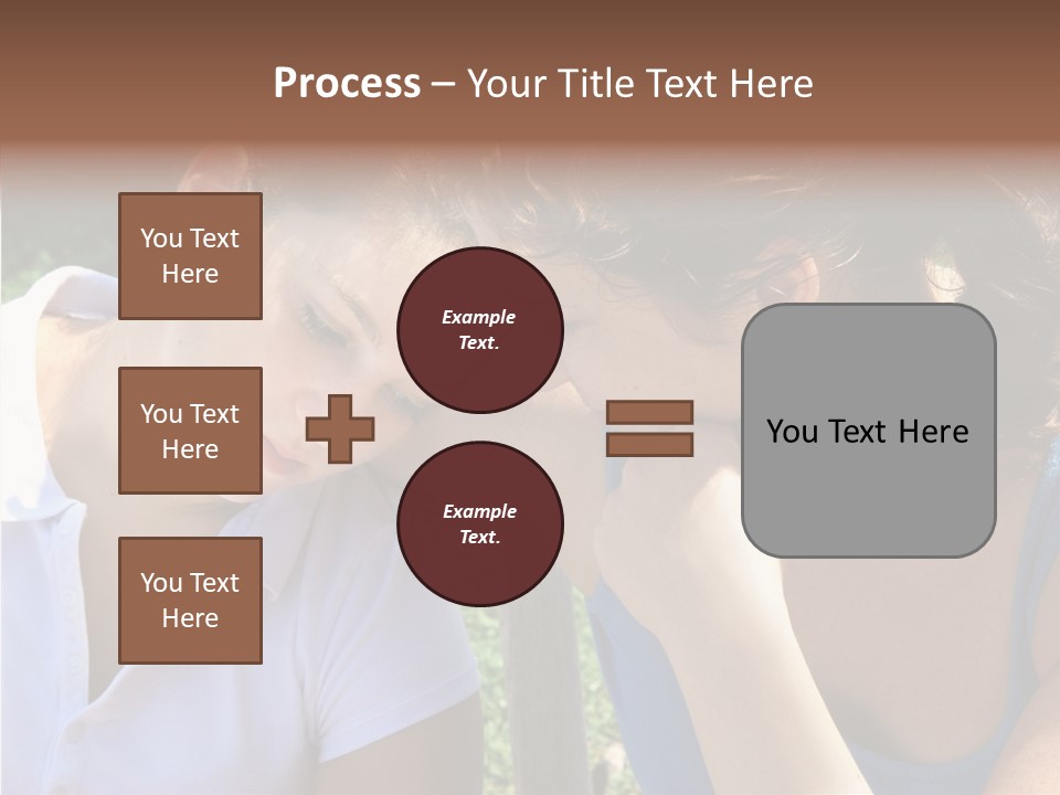 Serious Parenting Child PowerPoint Template
